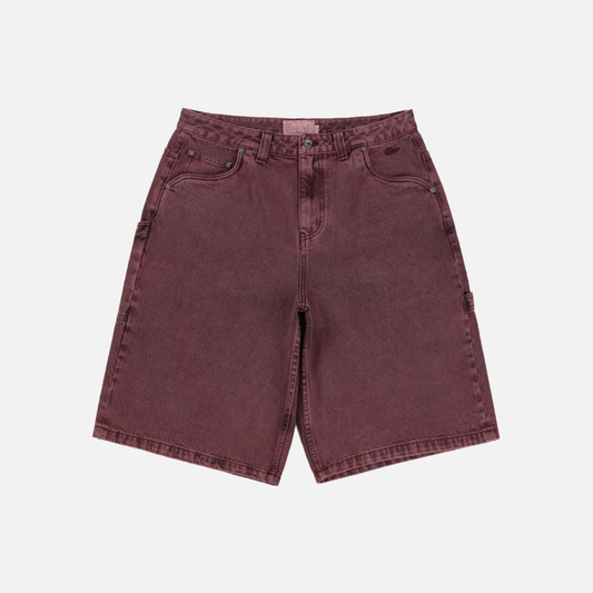 Dime Classic Denim Shorts - Wine Washed
