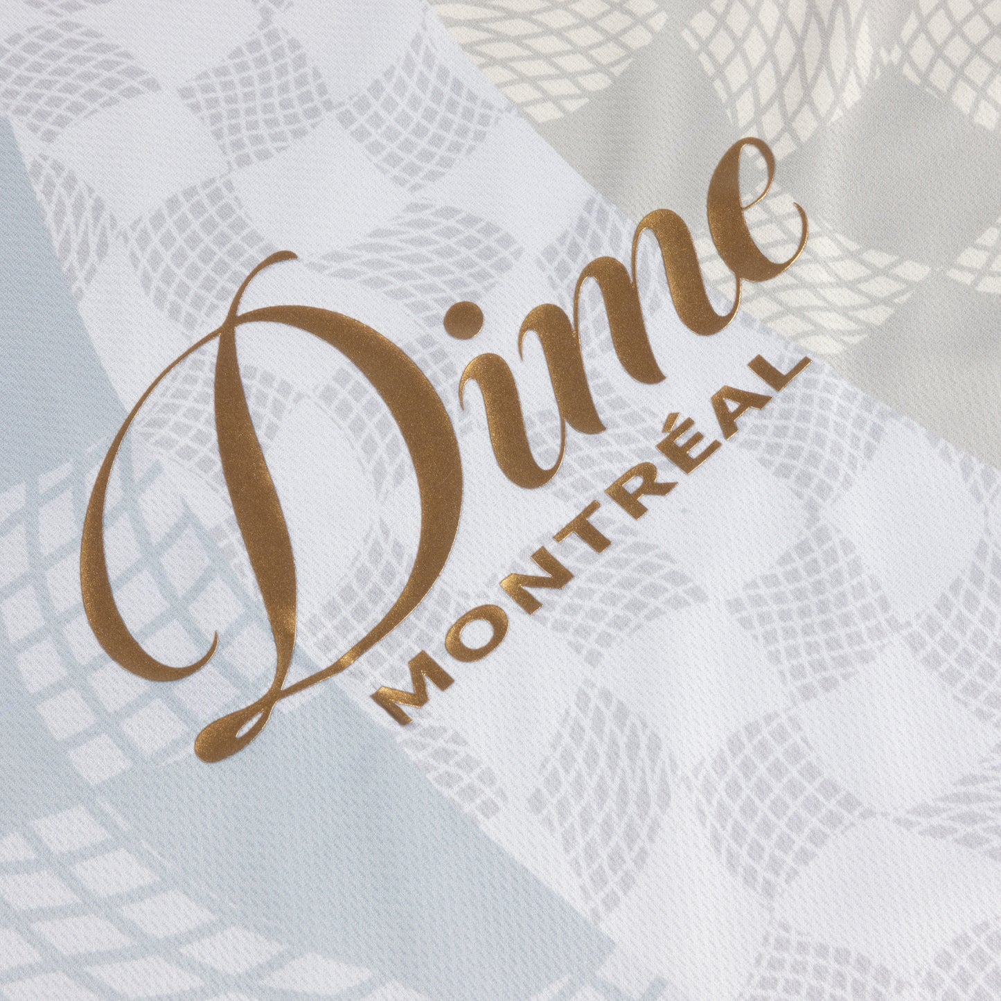 Dime Checkered Home Jersey - Cream