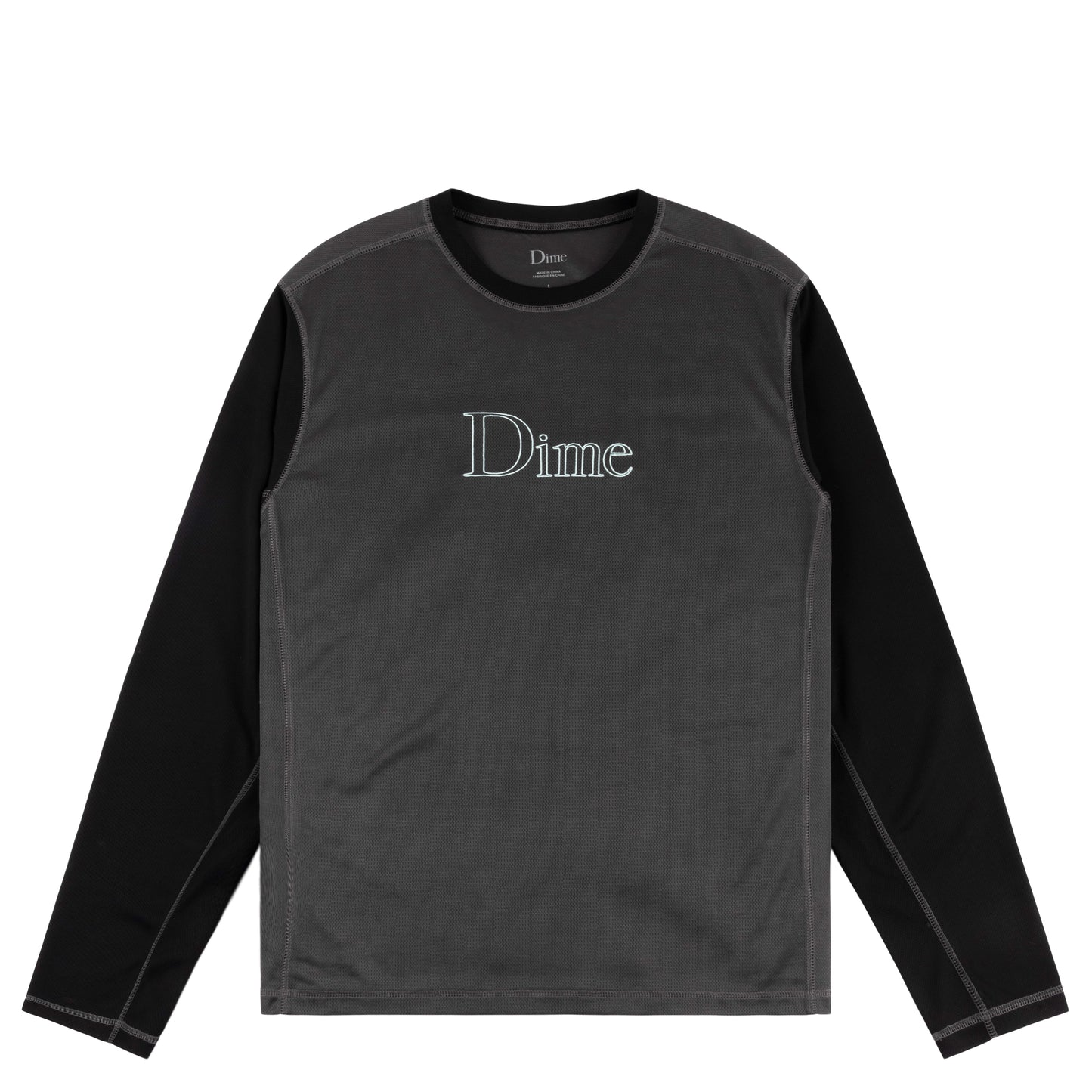 Dime ATHLETIC LONG SLEEVE "Charcoal"