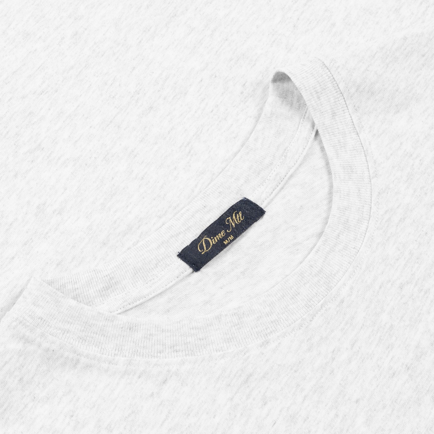 Dime Classic Cross Stitch T-Shirt - Ash