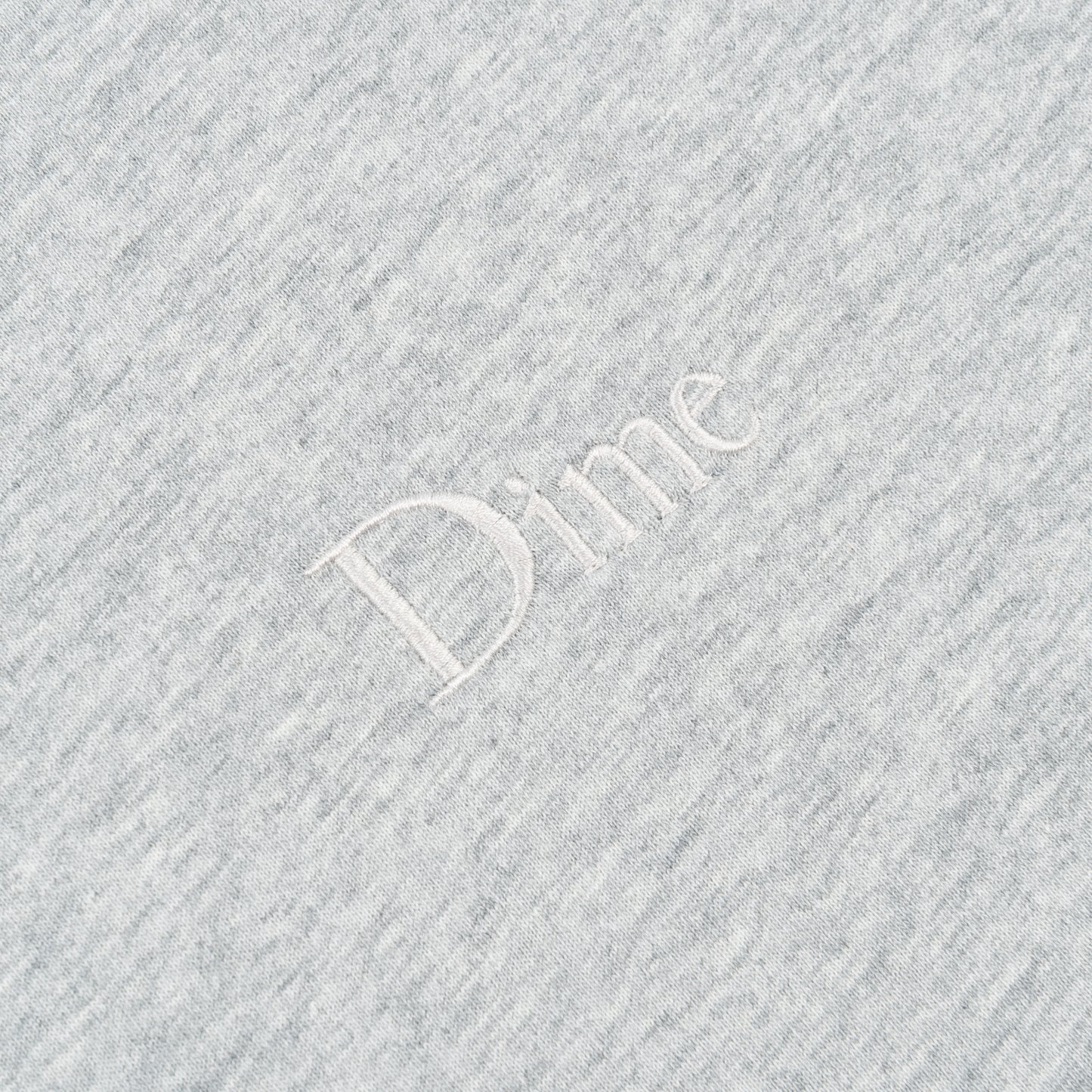 Dime CLASSIC SMALL LOGO T-SHIRT - Heather Gray