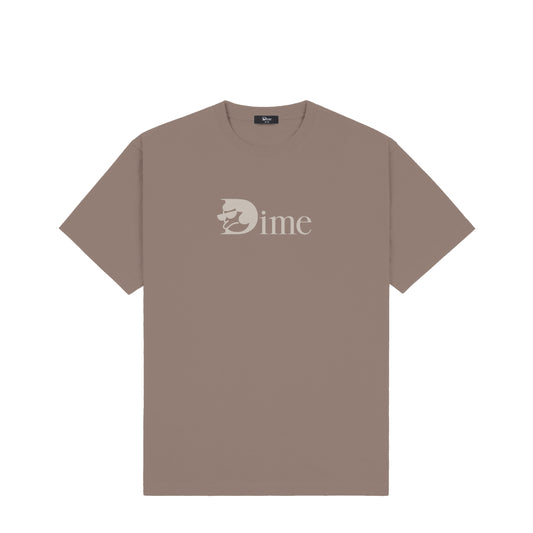 Dime CLASSIC GRIP T-SHIRT - Deep Sepia