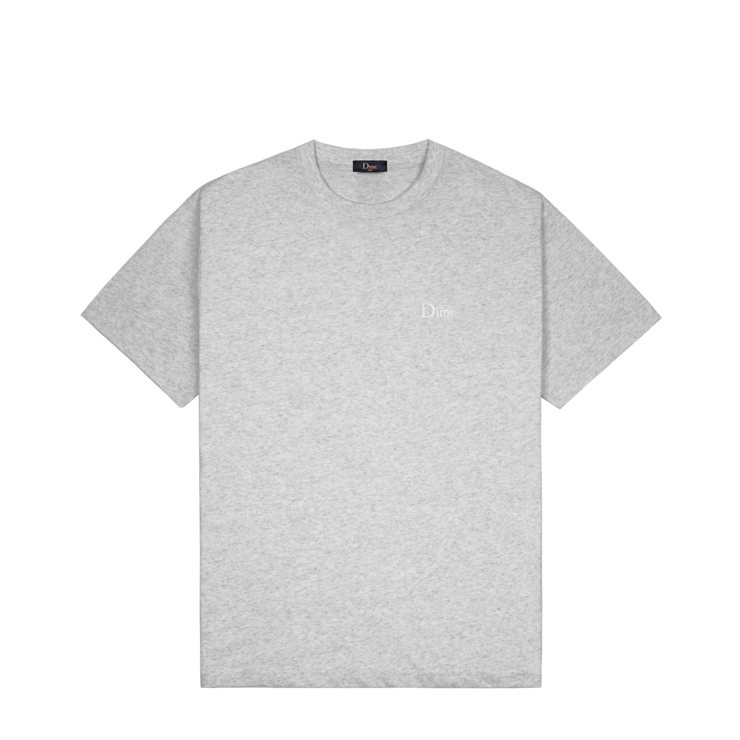 Dime CLASSIC SMALL LOGO T-SHIRT - Heather Gray