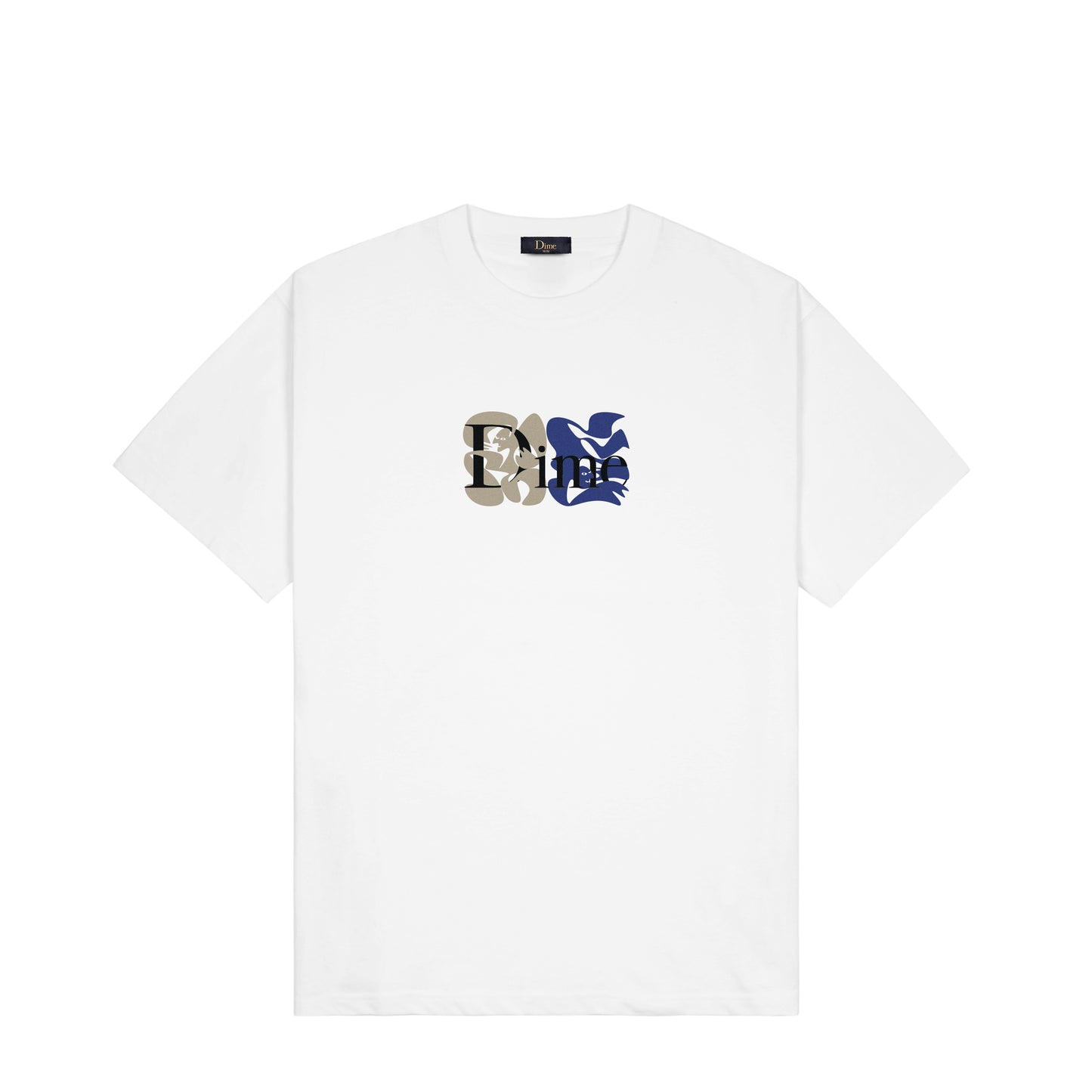 Dime CLASSIC DUO T-SHIRT - White