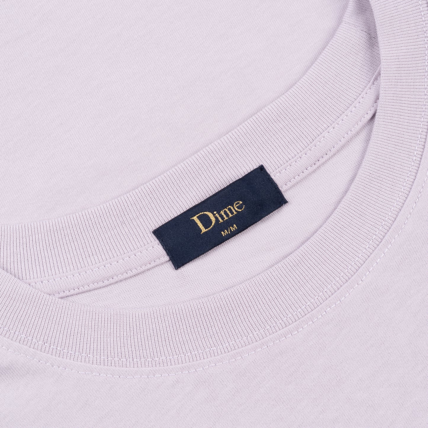 Dime CLASSIC SMALL LOGO T-SHIRT - Dusty Pink