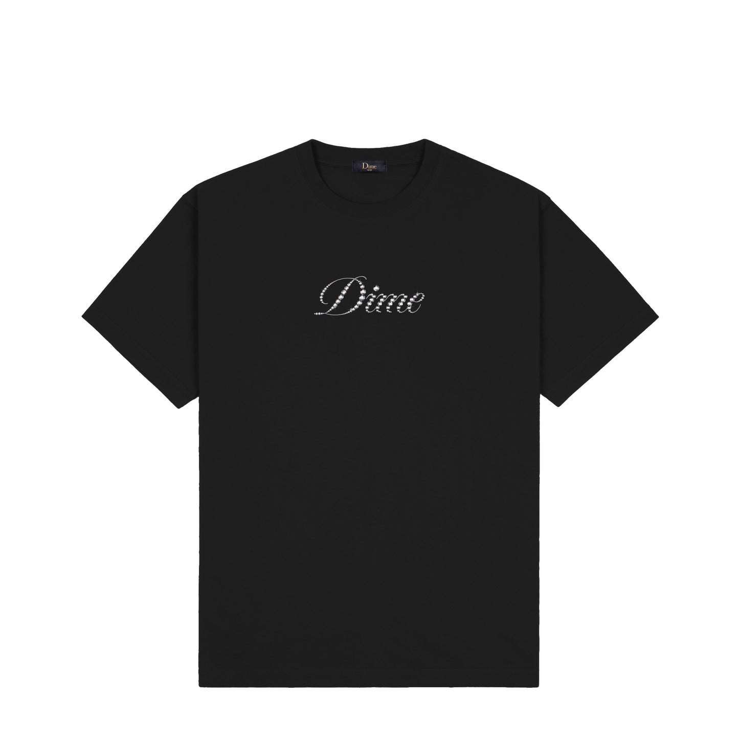 Dime ICY CURSIVE T-SHIRT - Black