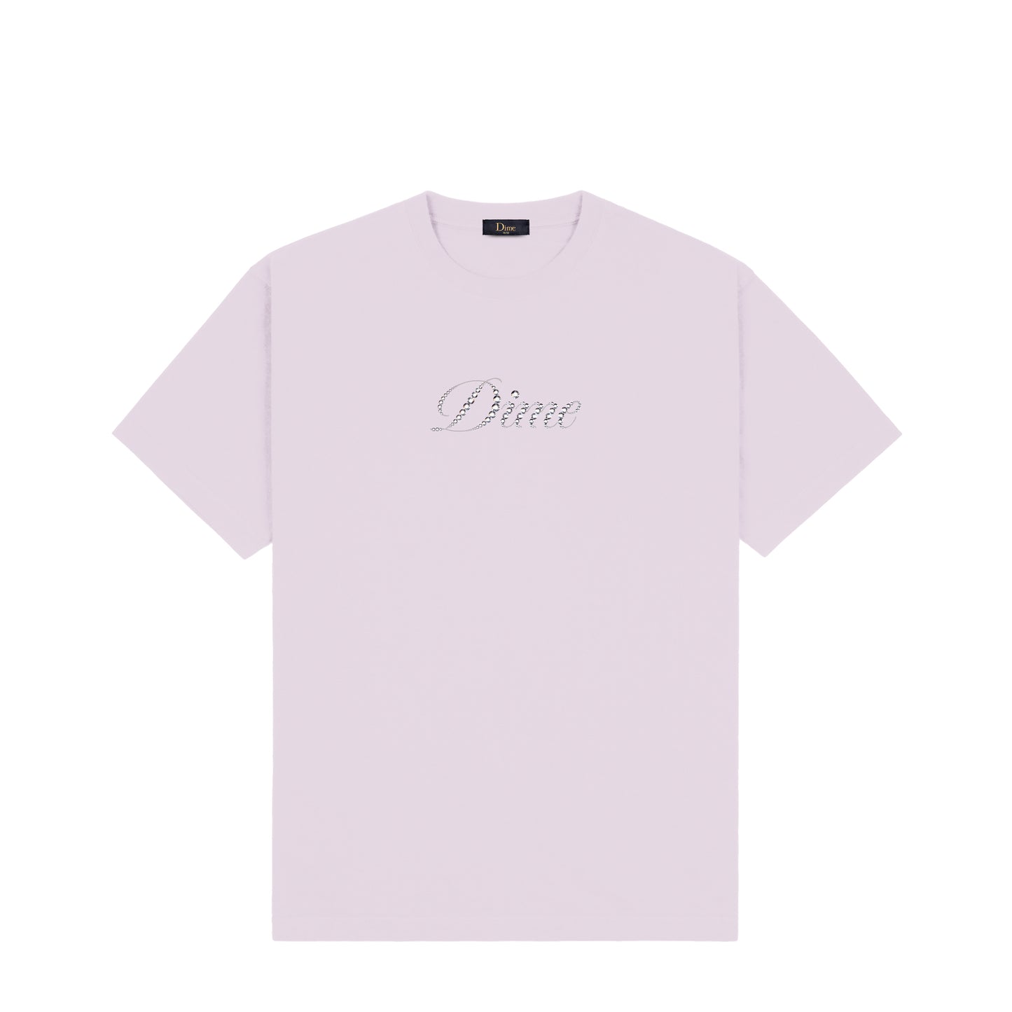 Dime ICY CURSIVE T-SHIRT - Dusty Pink