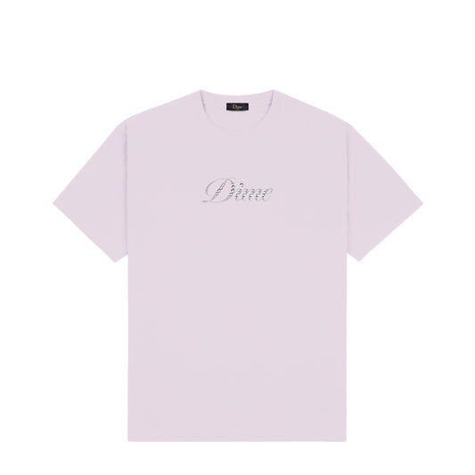 Dime ICY CURSIVE T-SHIRT - Dusty Pink