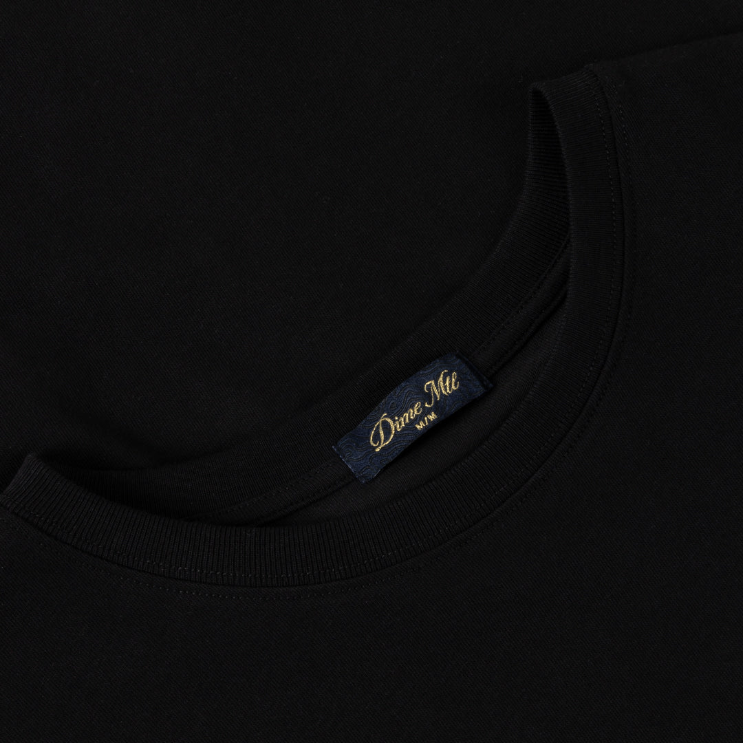 Dime Classic Small Logo T-Shirt - Black