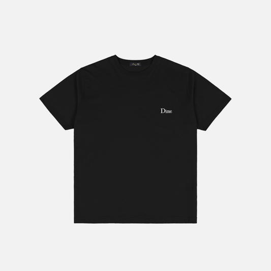 Dime Classic Small Logo T-Shirt - Black