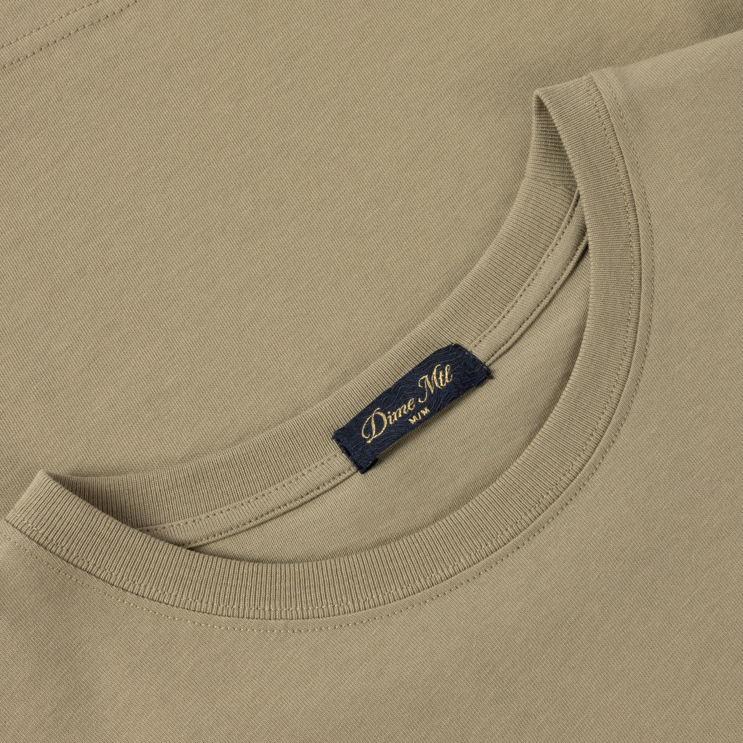 Dime Classic Small Logo T-Shirt - Military Olive