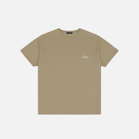 Dime Classic Small Logo T-Shirt - Military Olive