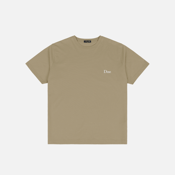 Dime Classic Small Logo T-Shirt - Military Olive