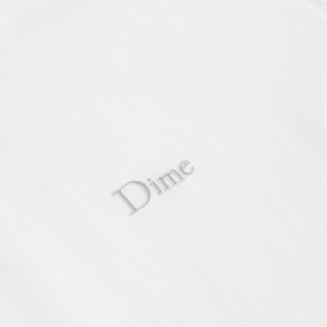Dime Classic Small Logo T-Shirt - White