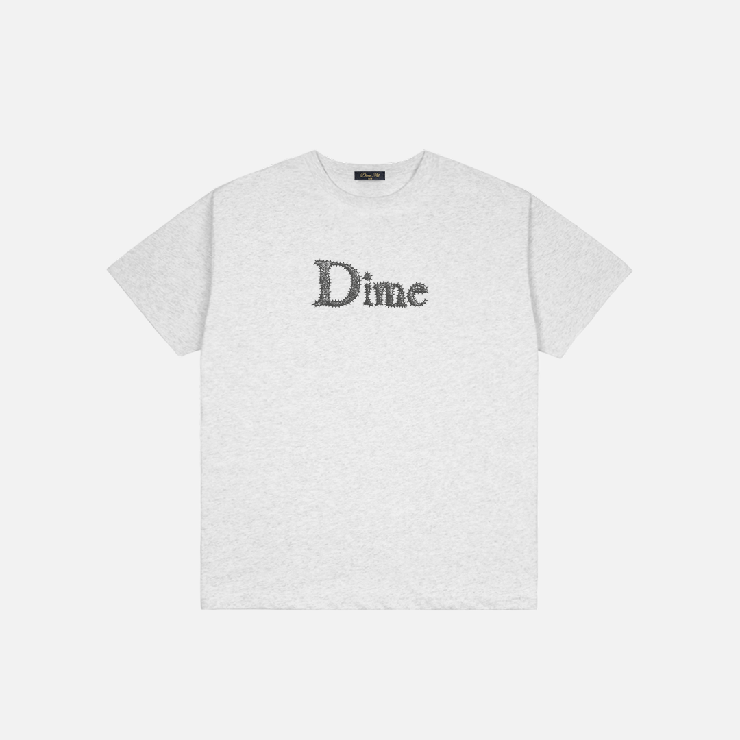 Dime Classic Spiked T-Shirt - Ash