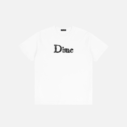Dime Classic Spiked T-Shirt - White