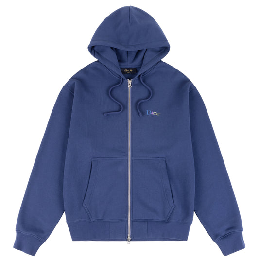 Dime Friends Zip Hoodie - Night blue