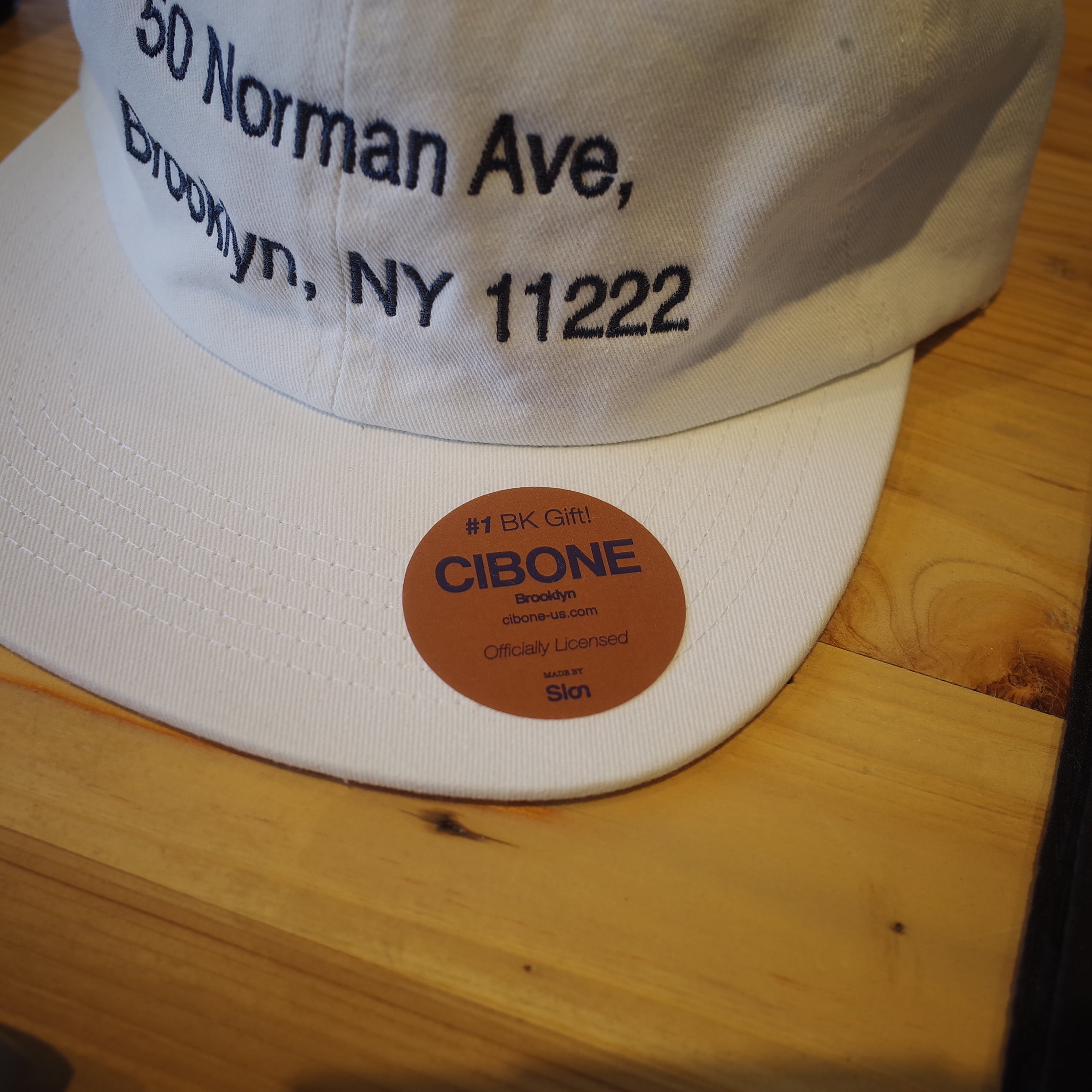 Slon x CIBONE Brooklyn 50 Norman Souvenir Cap