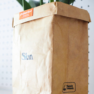 Slon x Original Rose x BLANKMAG The Brown Bag Planter Cover
