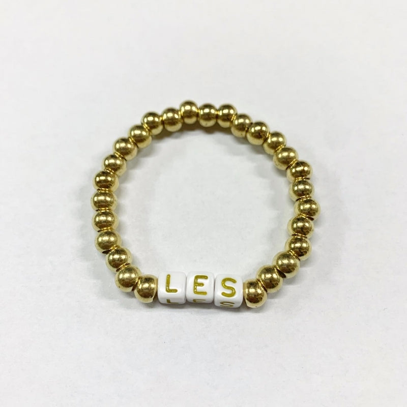 FUK'S SWEETHEART Beads Bracelet "LES"
