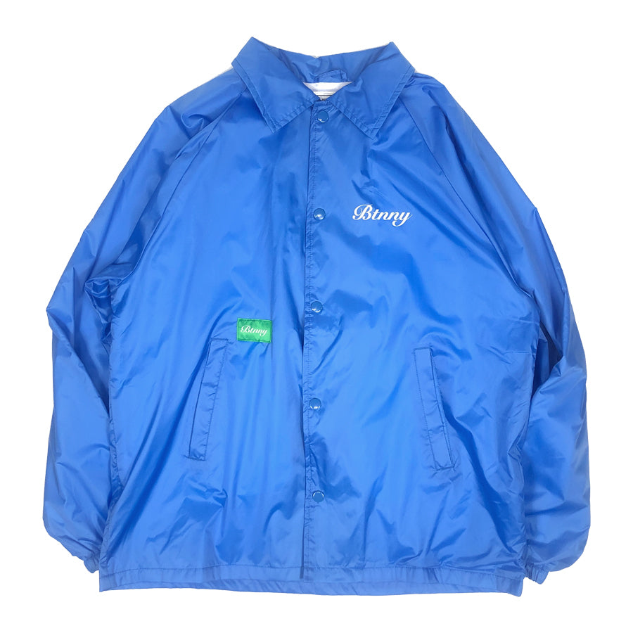 【20%OFF】BTNNY KNOWLEDGE IS POWER Coach's Jacket "Blue"