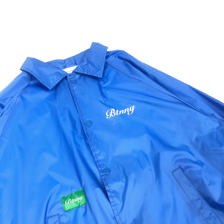 【20%OFF】BTNNY KNOWLEDGE IS POWER Coach's Jacket "Blue"