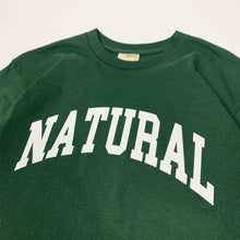 Load image into Gallery viewer, Peace &amp; Quiet NATURAL Tee &quot;Green&quot;
