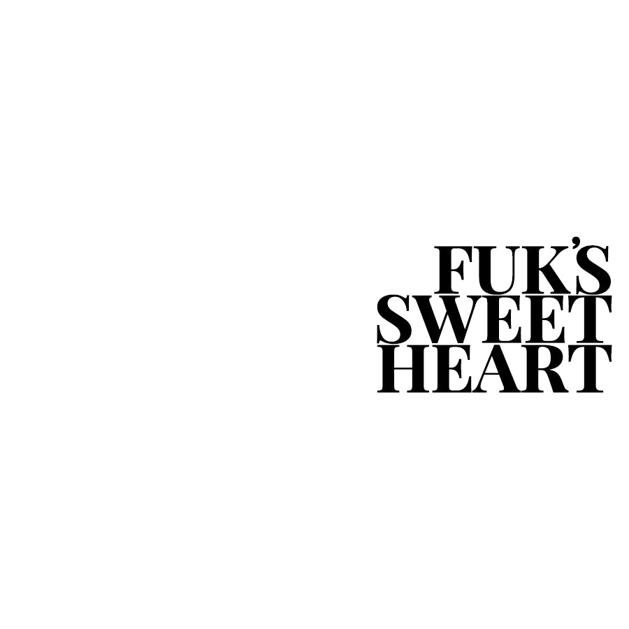 FUK'S SWEETHEART Beads Bracelet "BK♡"