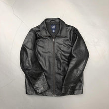 Load image into Gallery viewer, GAP Genuine Leather Zip Jacket
