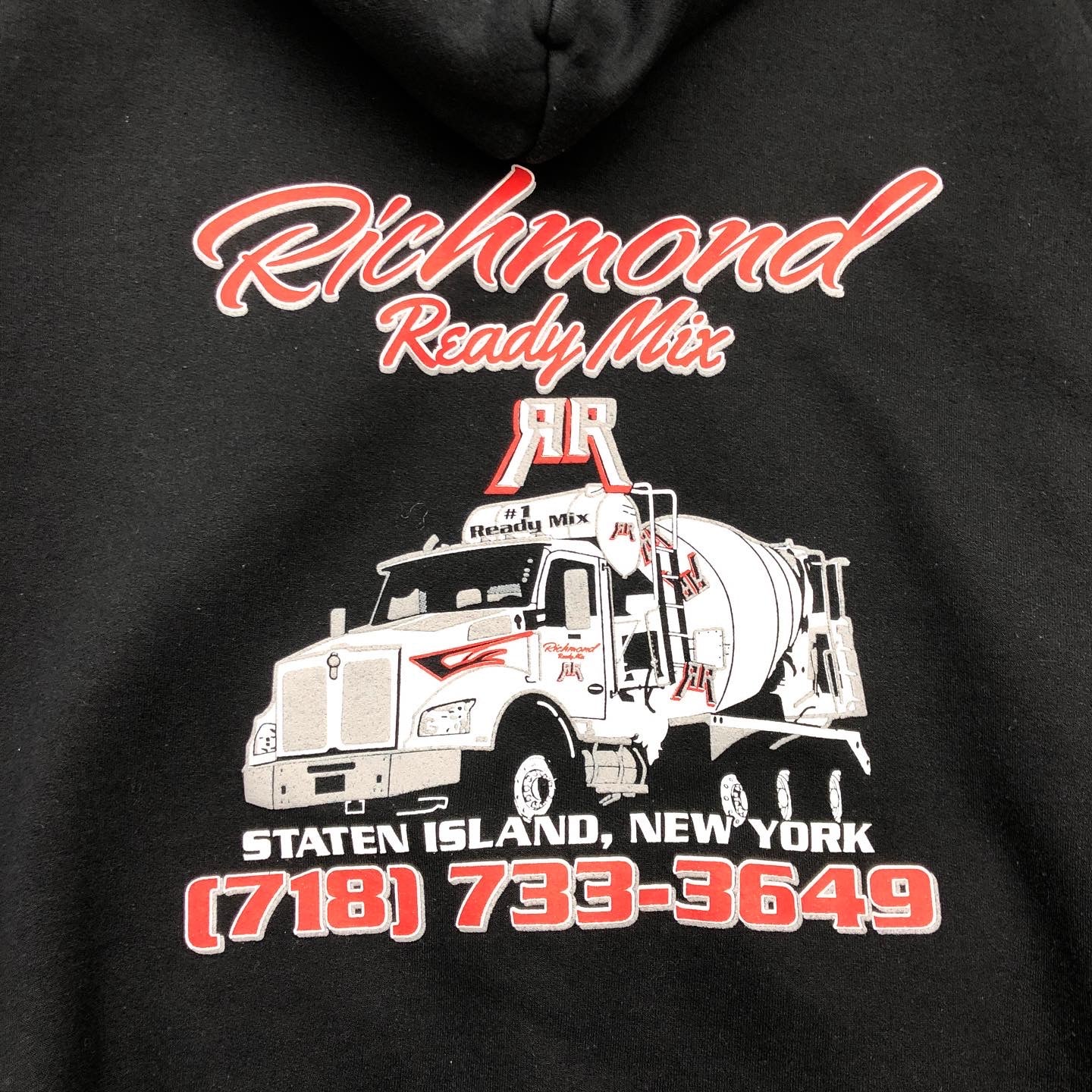 Richmond Ready Mix Staten Island, NY Employees Pullover Hoodie