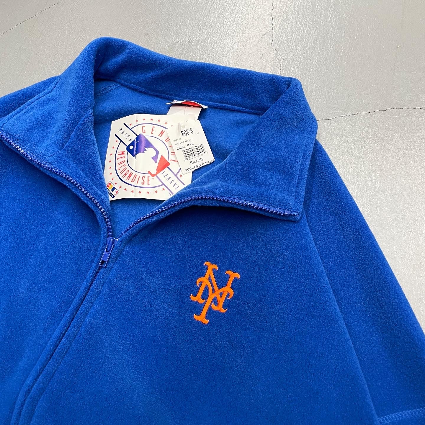 New York Mets Deadstock Full Zip Fleece Jacket