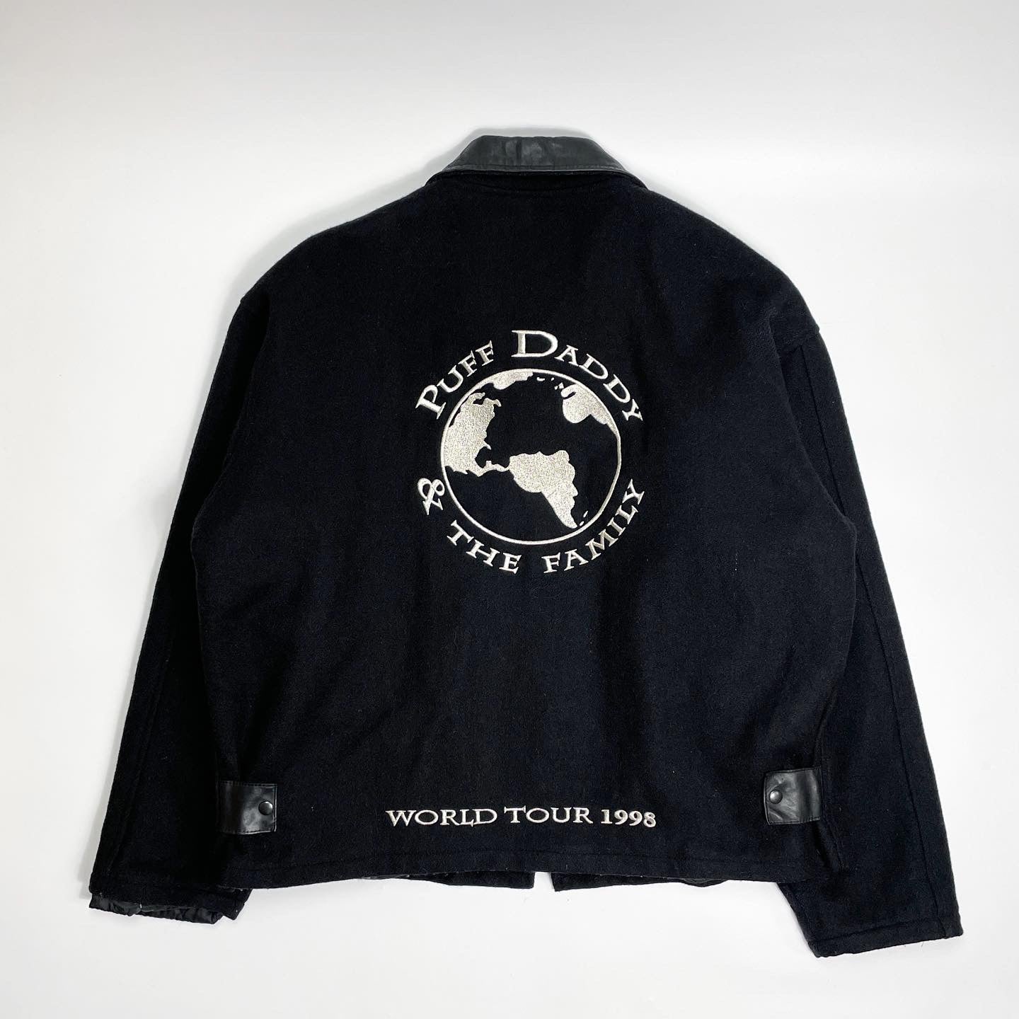 Puff Daddy & The Family "No Way Out" World Tour 1998 Vintage Wool Jacket