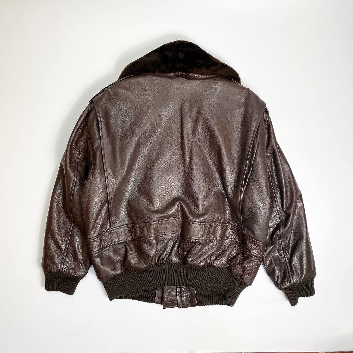 Abercrombie & Fitch Vintage Leather Jacket