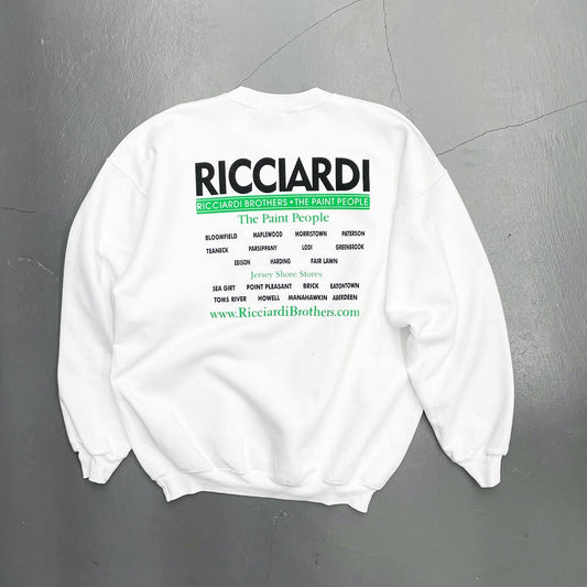 RICCIARDI BROTHERS Paint Promotion Crewneck Sweatshirt