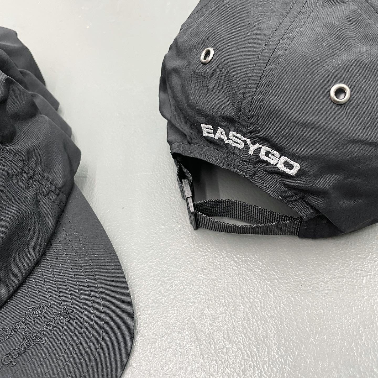EasyGo Athletics "Safety Meeting" 6 Panel Cap / Chartreuse Suede 4 Panel Cap