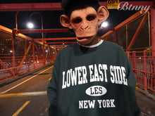 Load image into Gallery viewer, BTNNY Lower East Side Souvenir Crewneck Sweatshirt &quot;Forest Green&quot;
