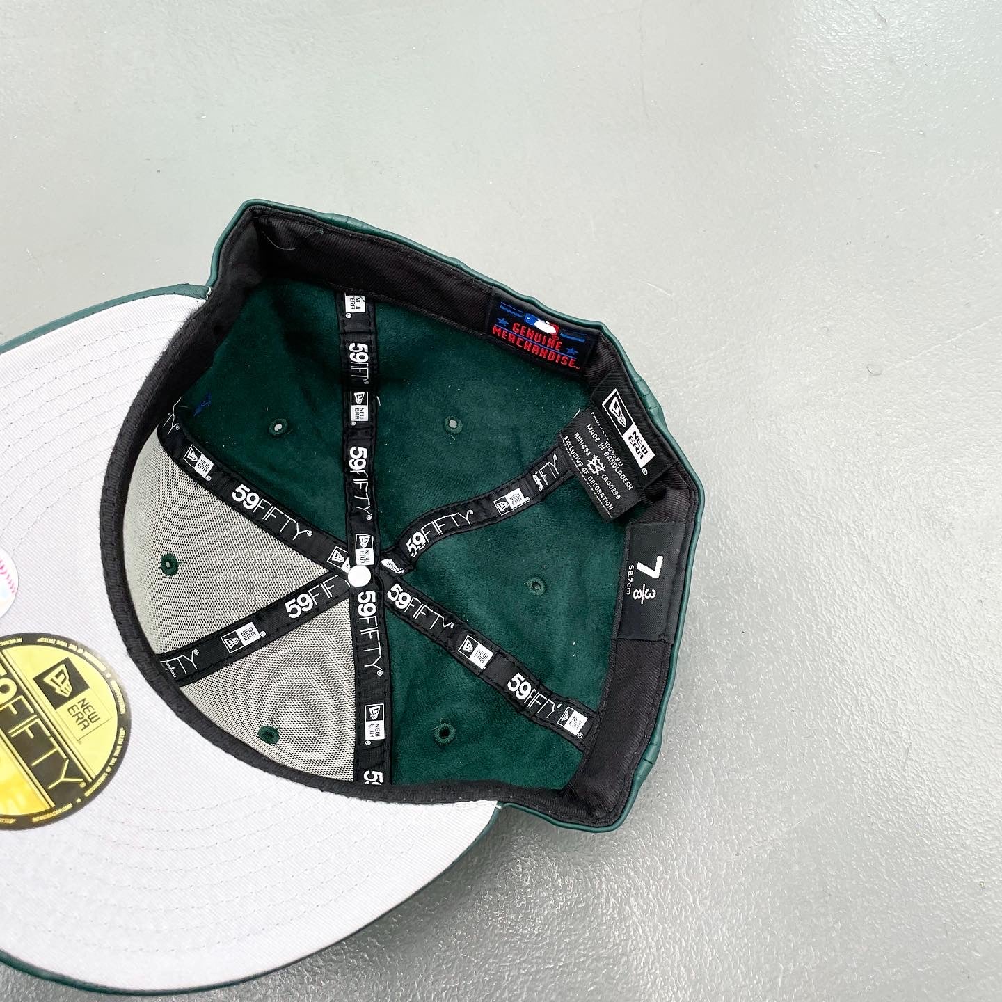 New York Yankees New Era 59FIFTY Fitted Cap "Dark Green Leather"