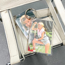 Load image into Gallery viewer, 90’s Acrylic Photo Frame Key Chain
