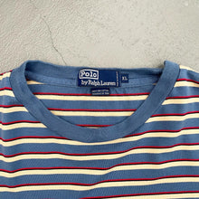 Load image into Gallery viewer, Polo by Ralph Lauren Striped Cotton S/S Tee
