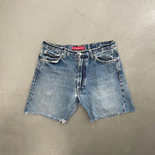 Load image into Gallery viewer, Supreme Cut off Denim Shorts
