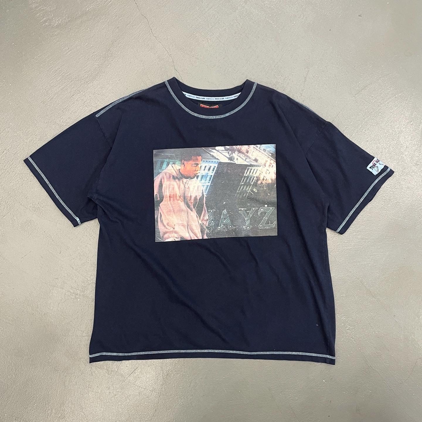 Jay-Z Line Stoned / Stitched Photo S/S Tee