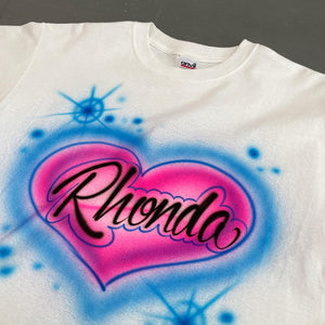 "Rhonda" Air Brush S/S Tee
