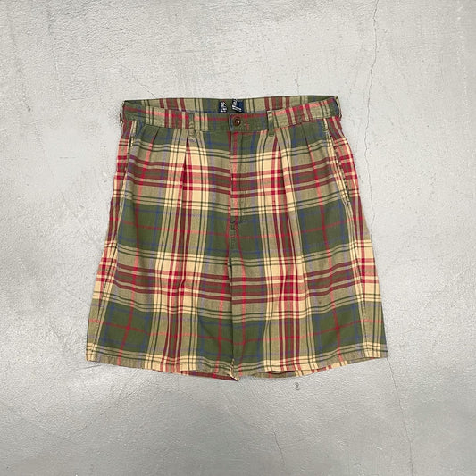 Polo by Ralph Lauren Plaid Pleats Shorts