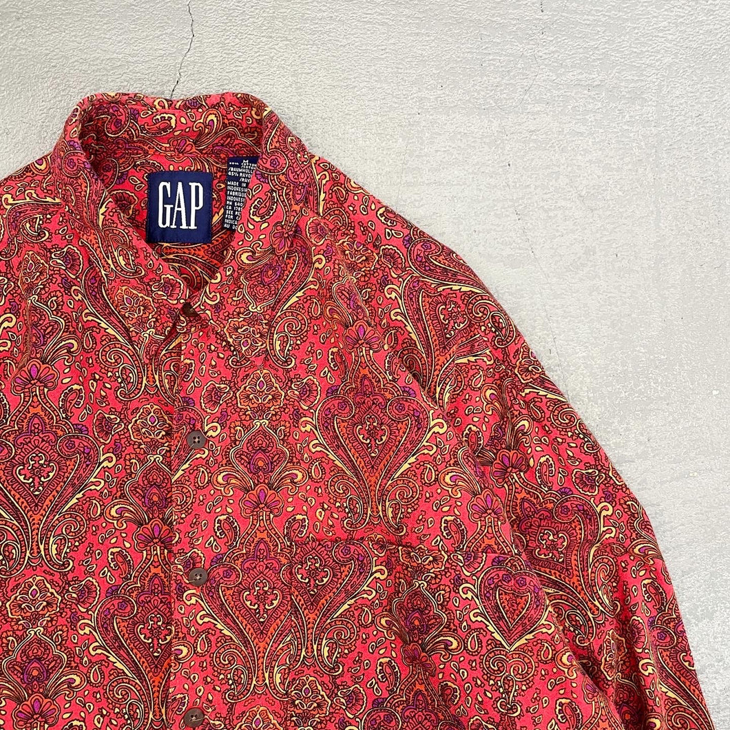 Old GAP Cotton / Rayon Paisley L/S Shirt – SLON STORE