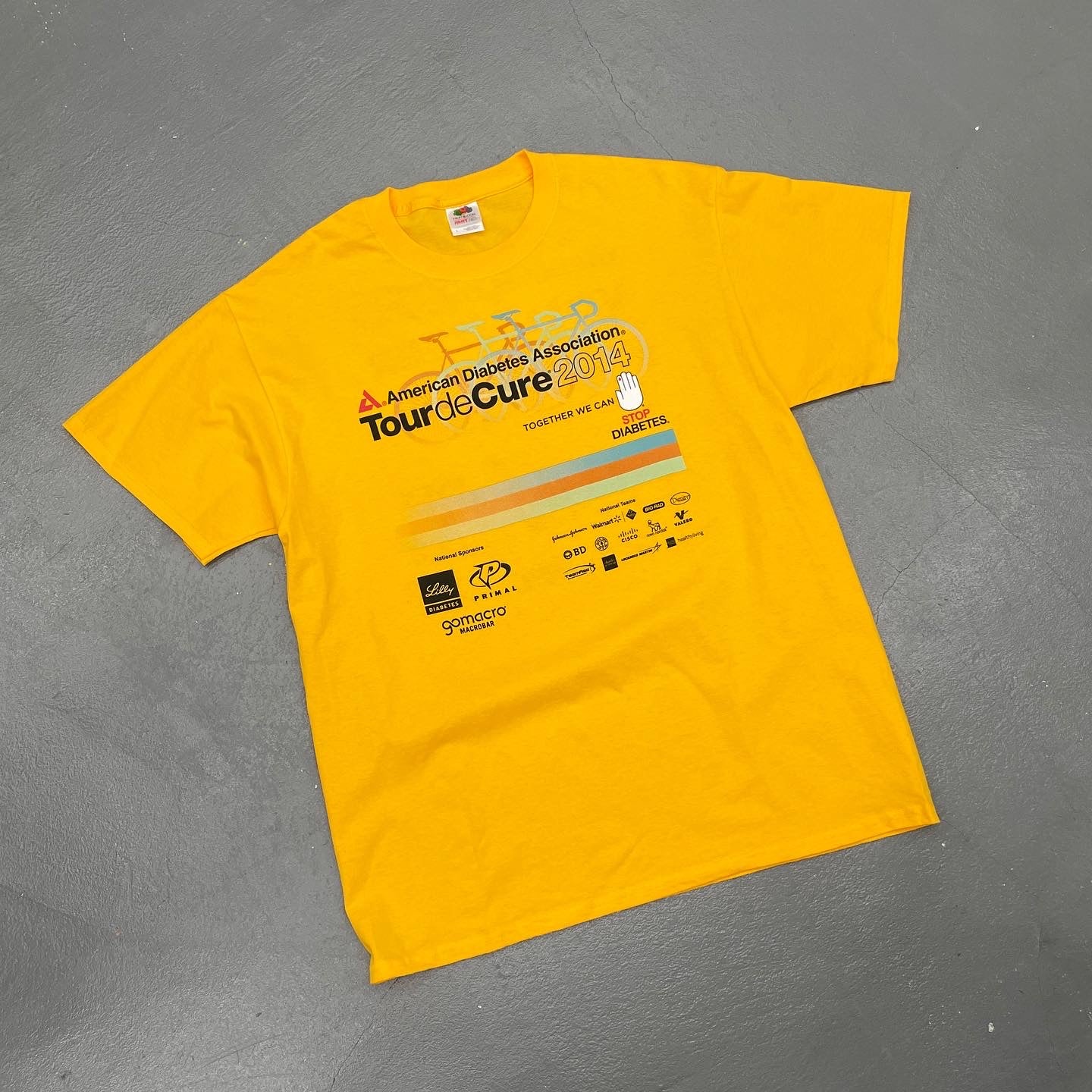 Tour de Cure 2014 Volunteer S/S Tee