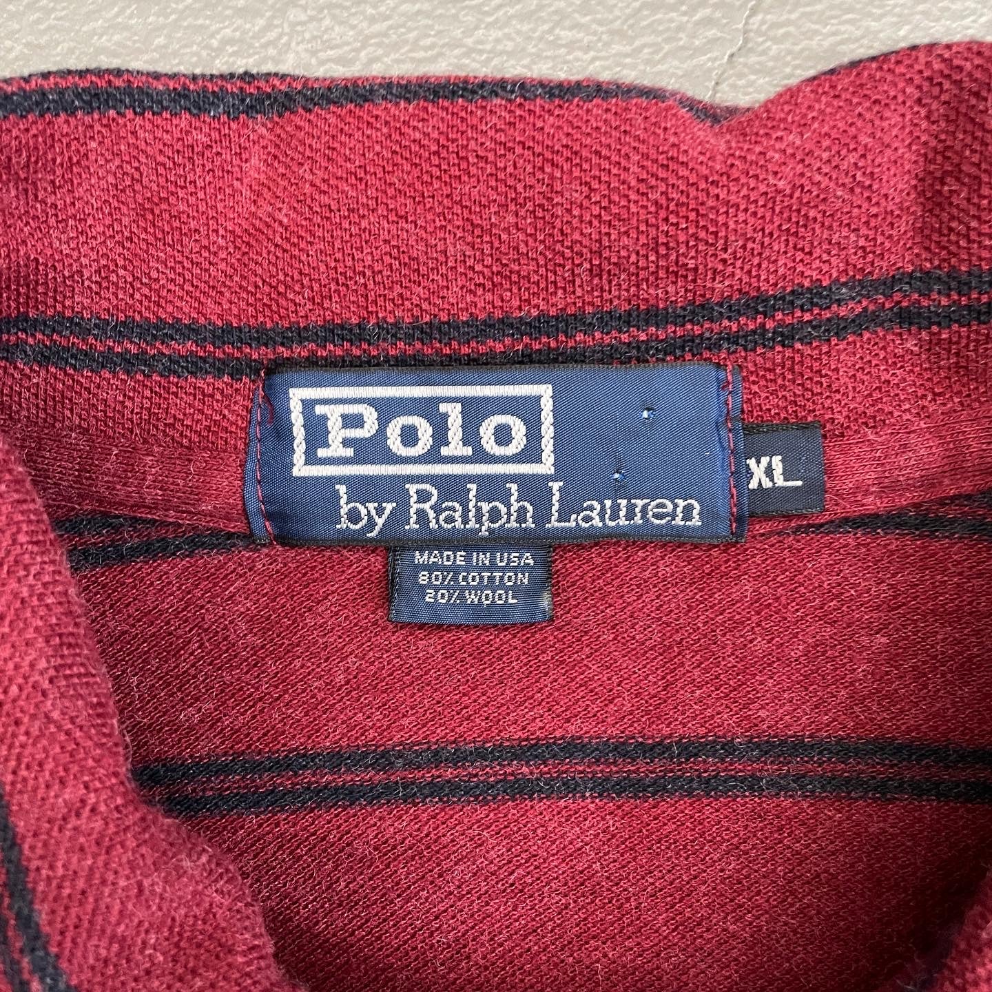 Polo by Ralph Lauren L/S Wool Polo Shirt