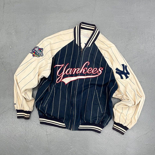 New York Yankees 1998 World Series Reversible Cotton Varsity Jacket