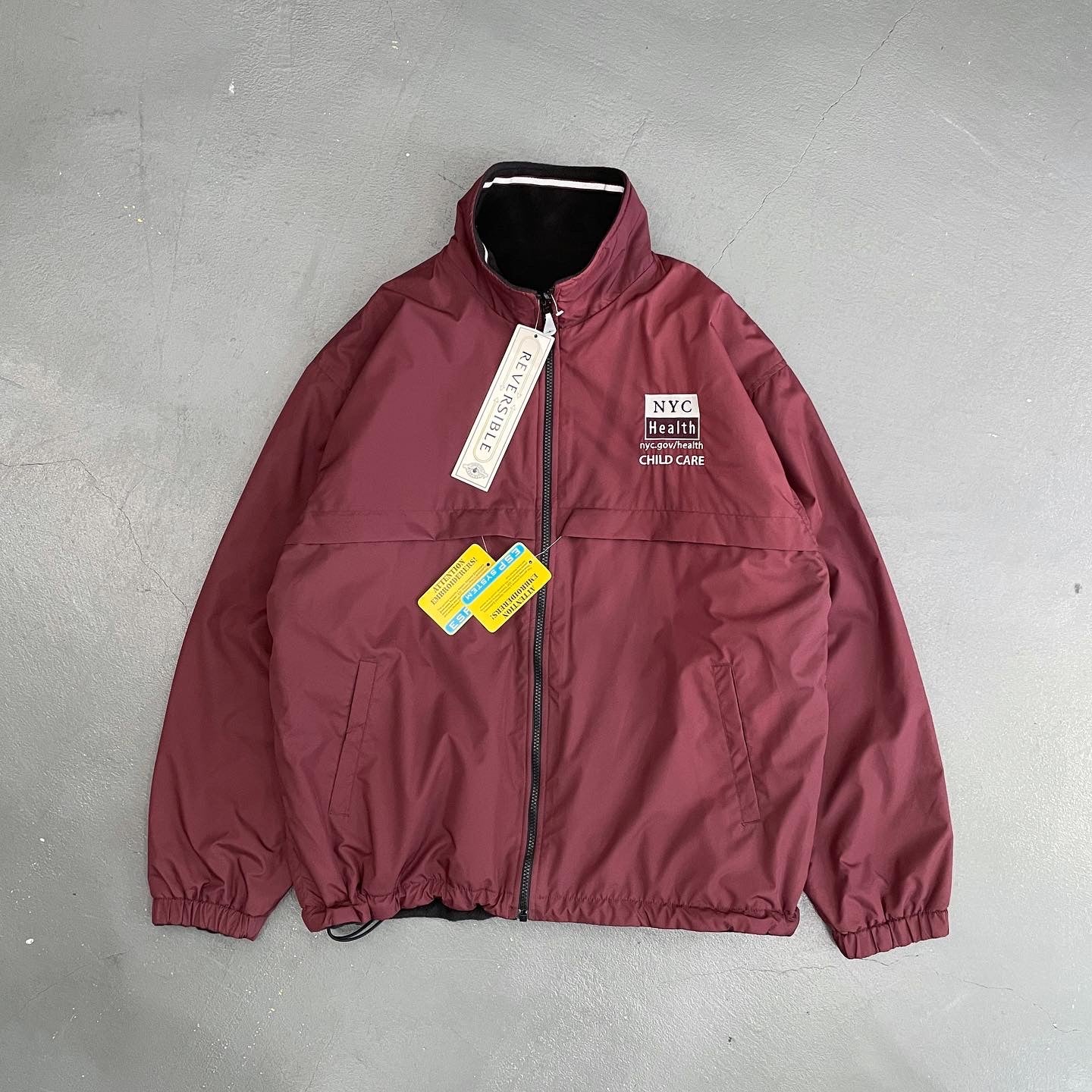 NYC HEALTH Child Care Reversible Jacket