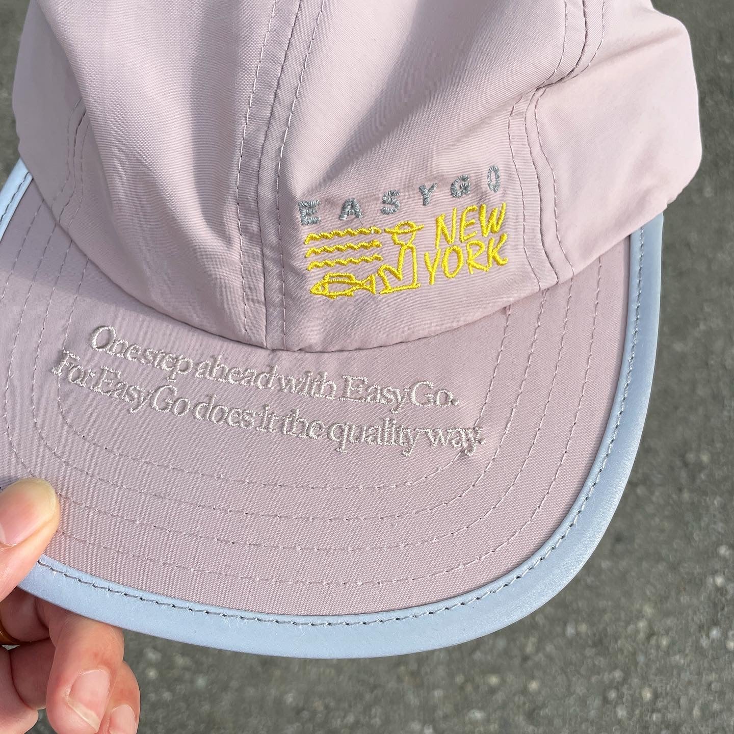 EasyGo NYC 4Panel Hiking Cap "Autumn Lilac"