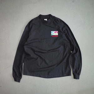TYLENOL Embroidered Mock Neck L/S Tee